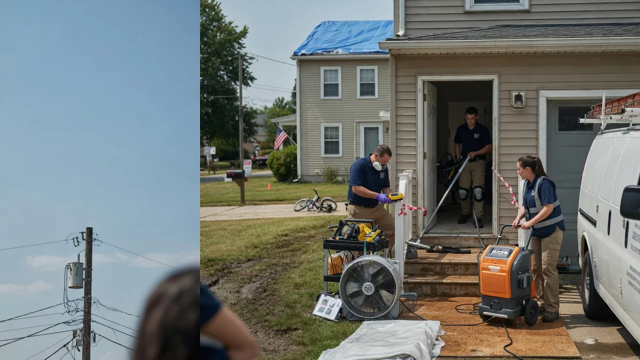 Water Damage Repair in Wellsville, OH near me